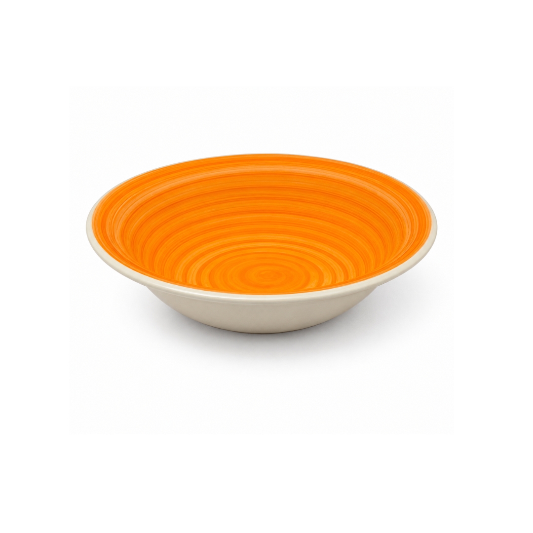 Bowl tipo fuente naranja