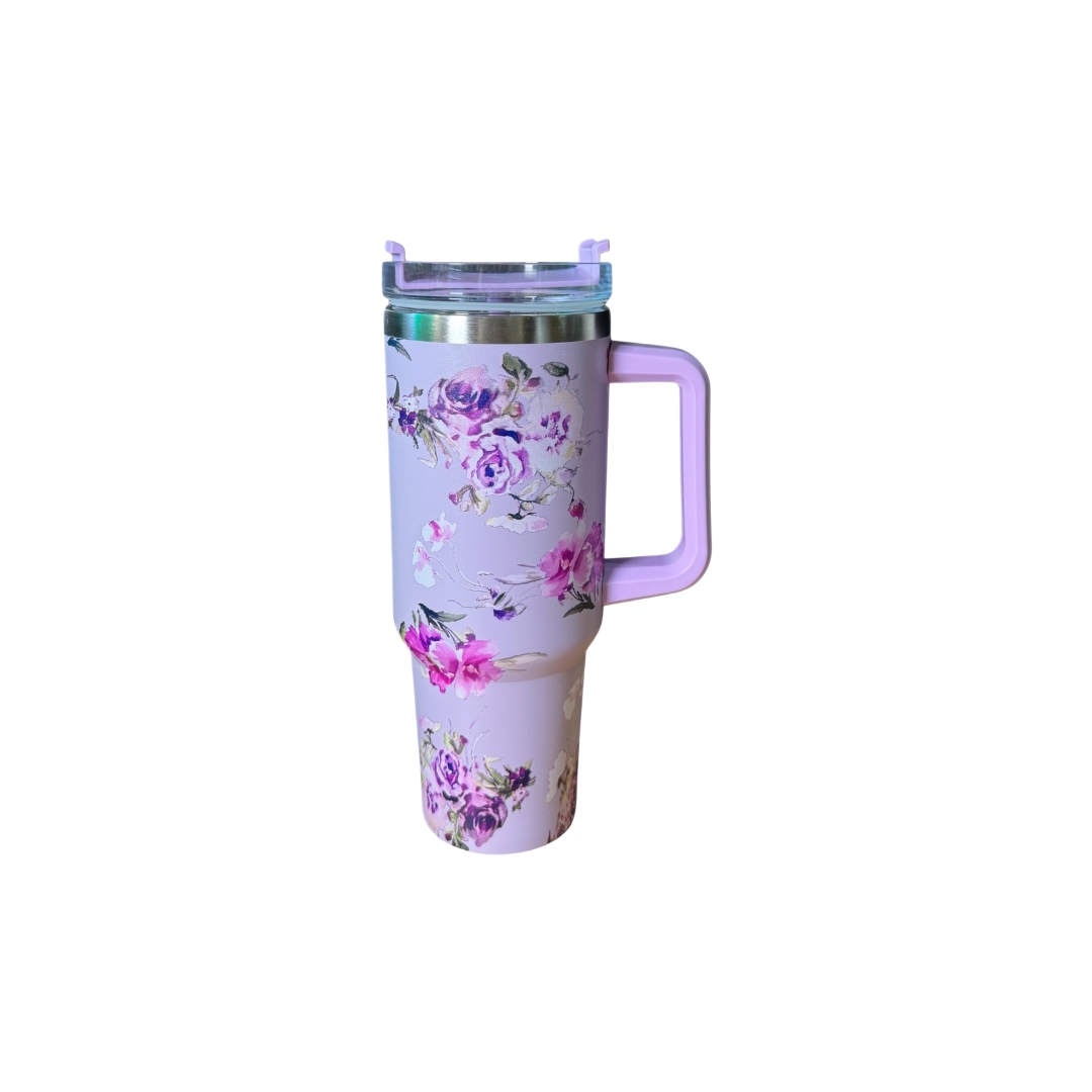 Jarro con estampado floral 3