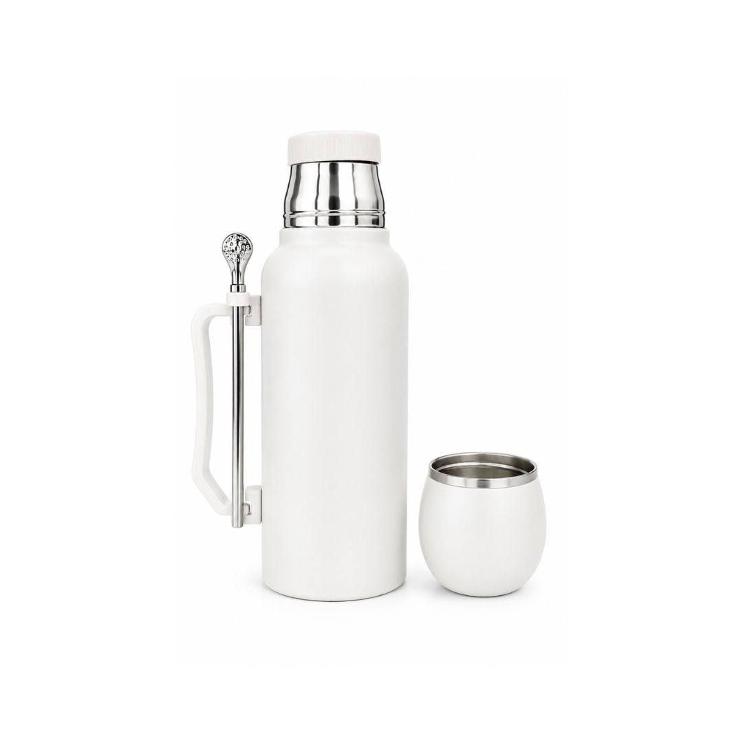 Kit de termo, mate y bombilla Vacuum 3