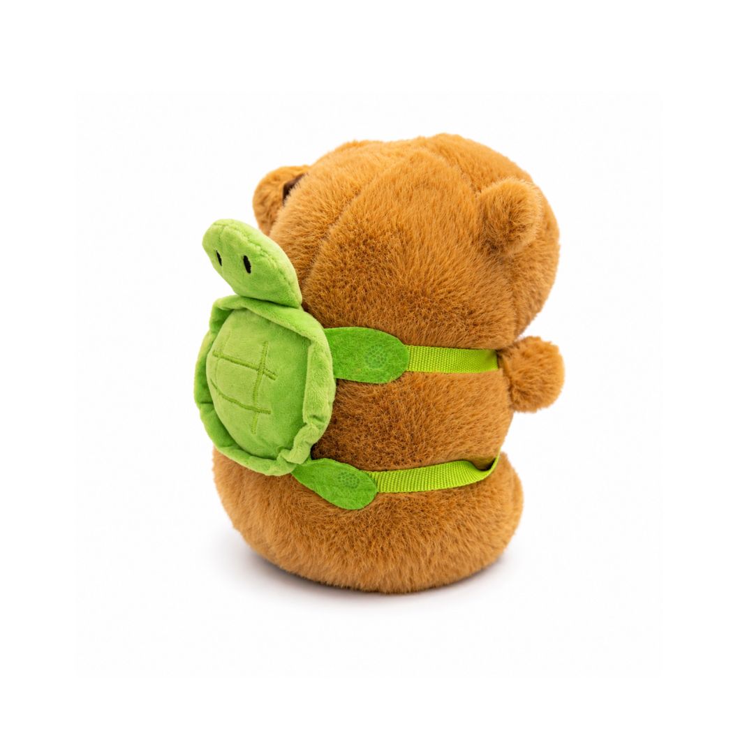 Peluche Capibara con mochila 2