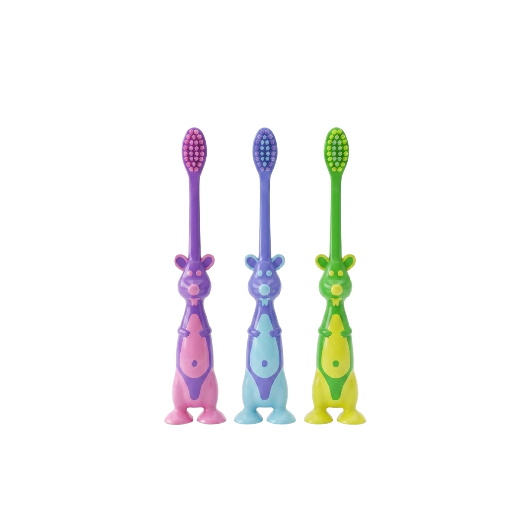 Set de 3 cepillos infantiles 2