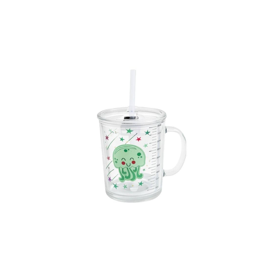 Taza con tapa y sorbito de silicona 2