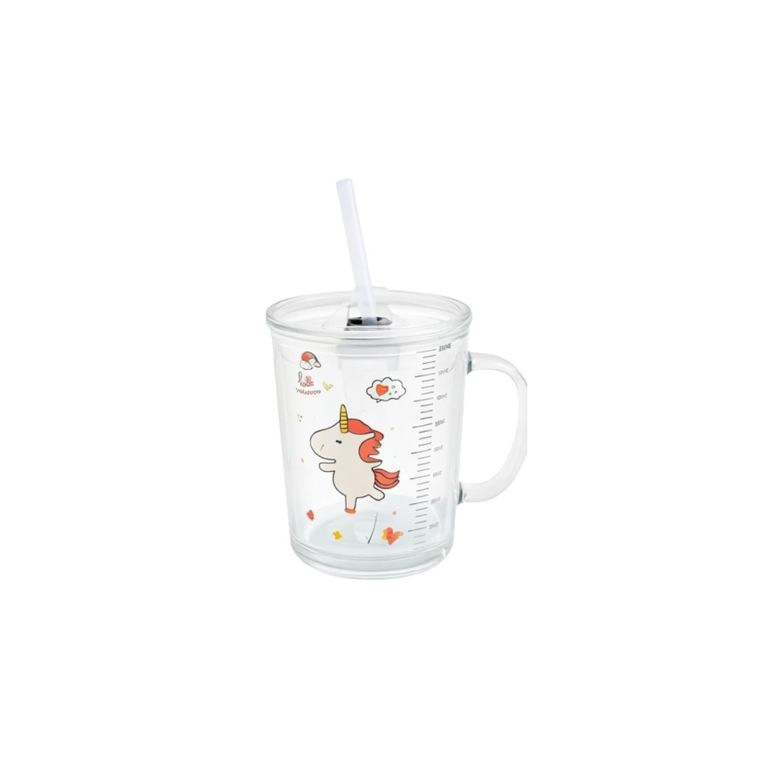 Taza con tapa y sorbito de silicona 3