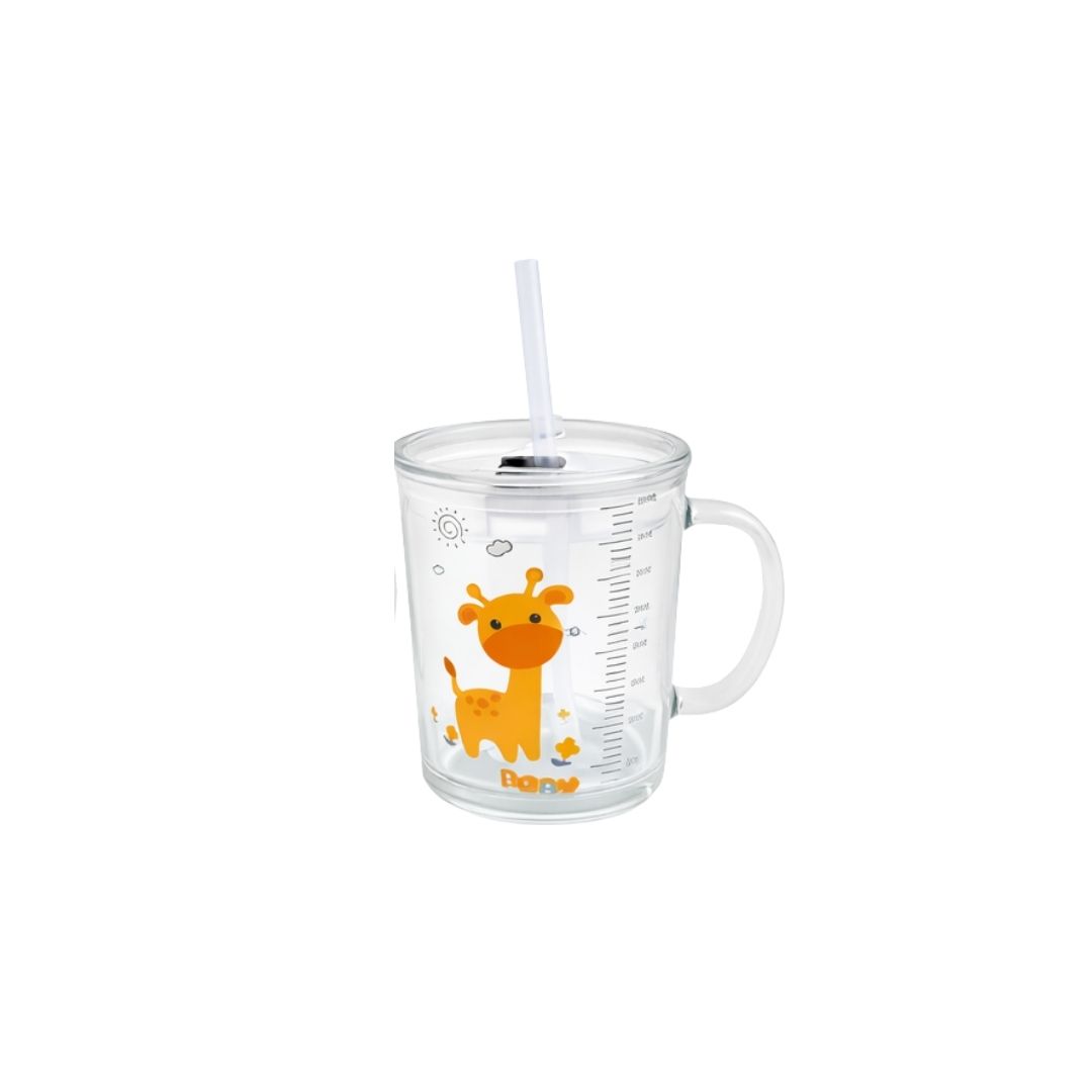 Taza con tapa y sorbito de silicona 4